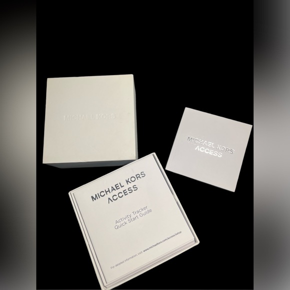 Michael Kors Black Braided Strap Women’s Smart Watch - Picture 5 of 7